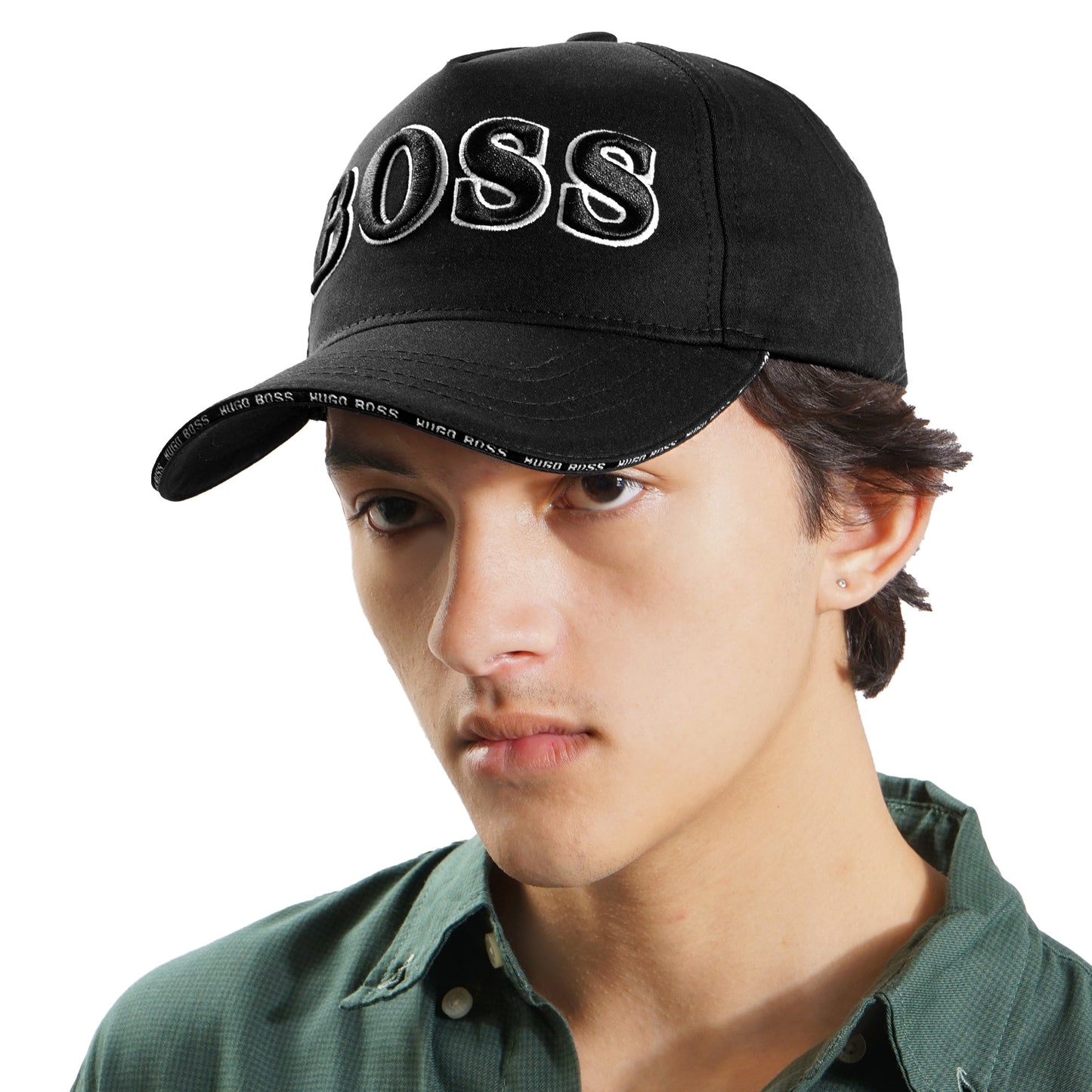 HGB 3D Embroidered Logo Cotton Twill Cap