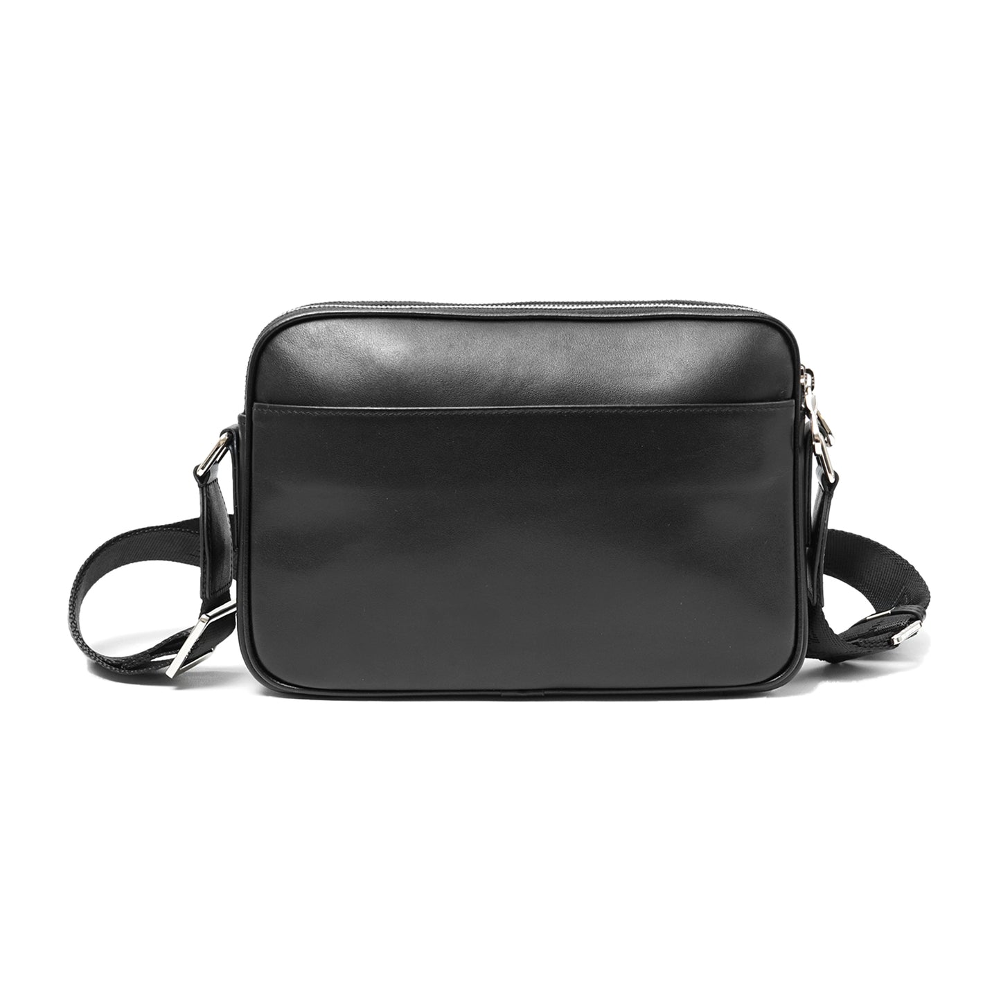 Bally Embossed Logo Leather Crossbody Bag