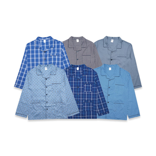 Reserve Patterned Poplin Long Sleeve Pyjama Set