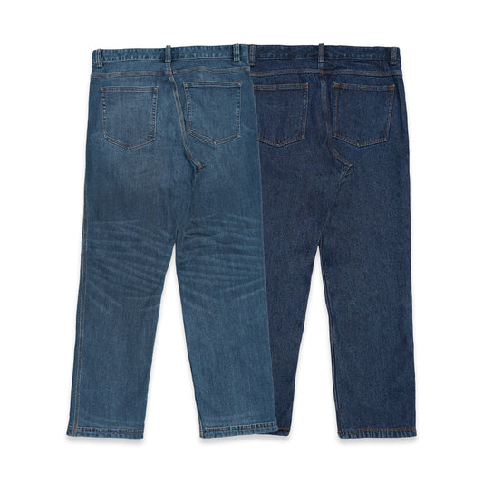DLU Ballroom Flex Coolmax Washed Denim Relaxed Fit Jeans