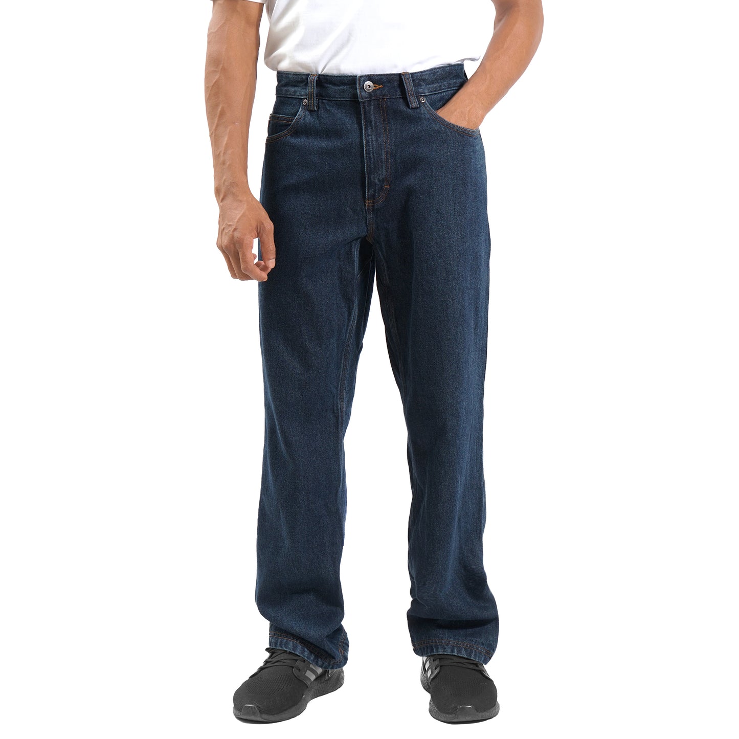 DLU Ballroom Flex Coolmax Washed Denim Relaxed Fit Jeans