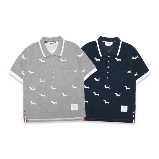 TBN Hector Embroidery Pique Polo Shirt