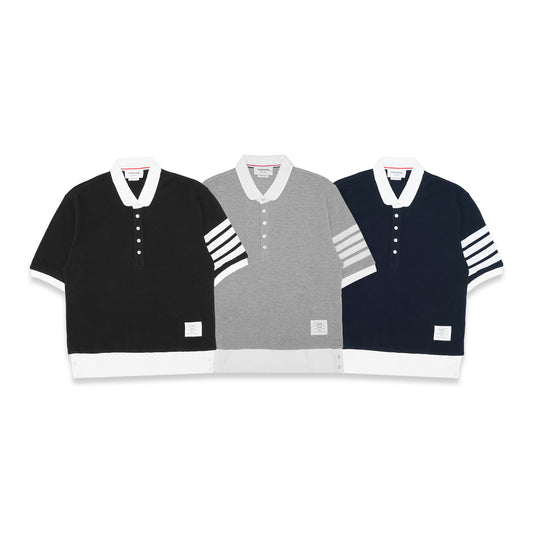 TBN Classic Club Collar Pique Polo Shirt
