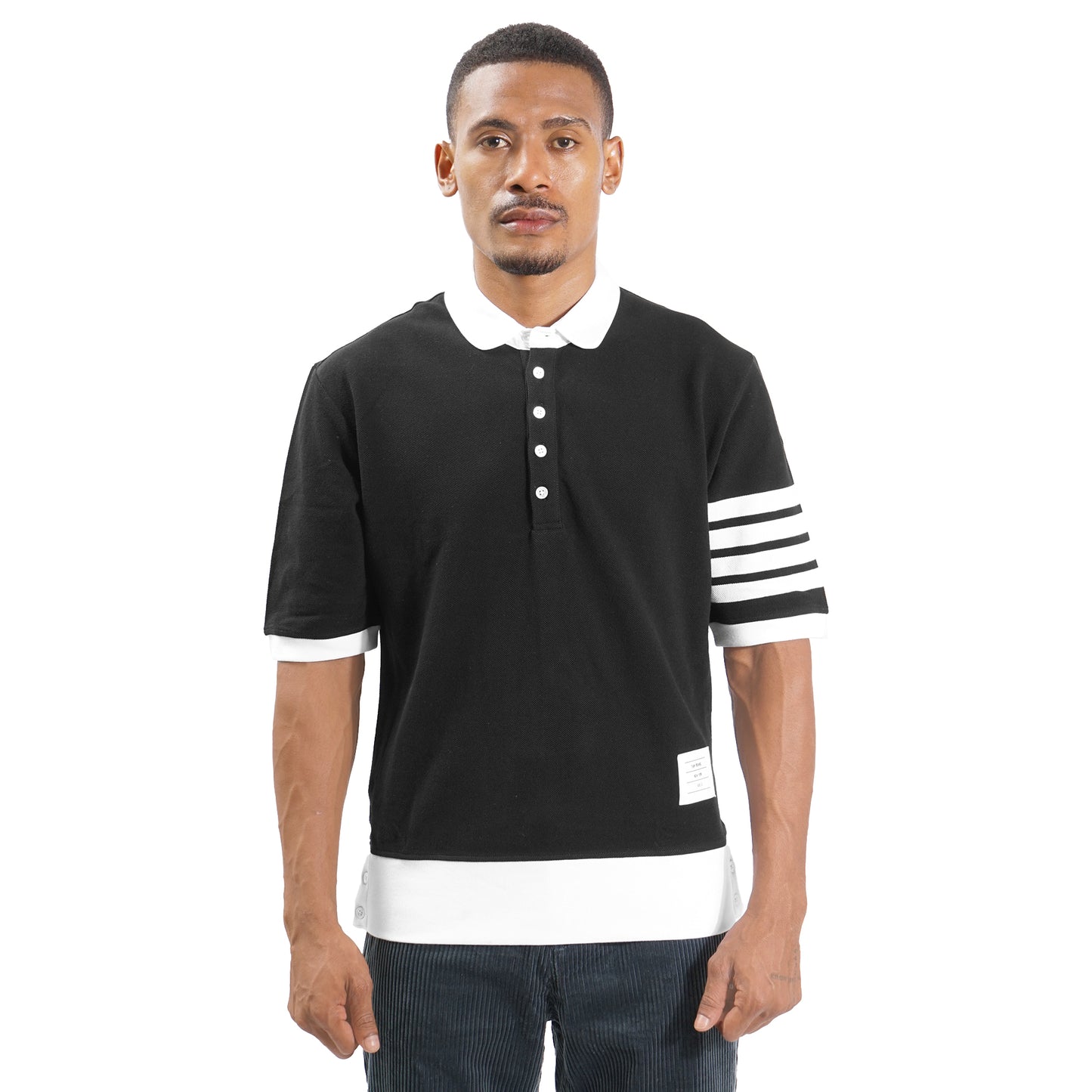 TBN Classic Club Collar Pique Polo Shirt