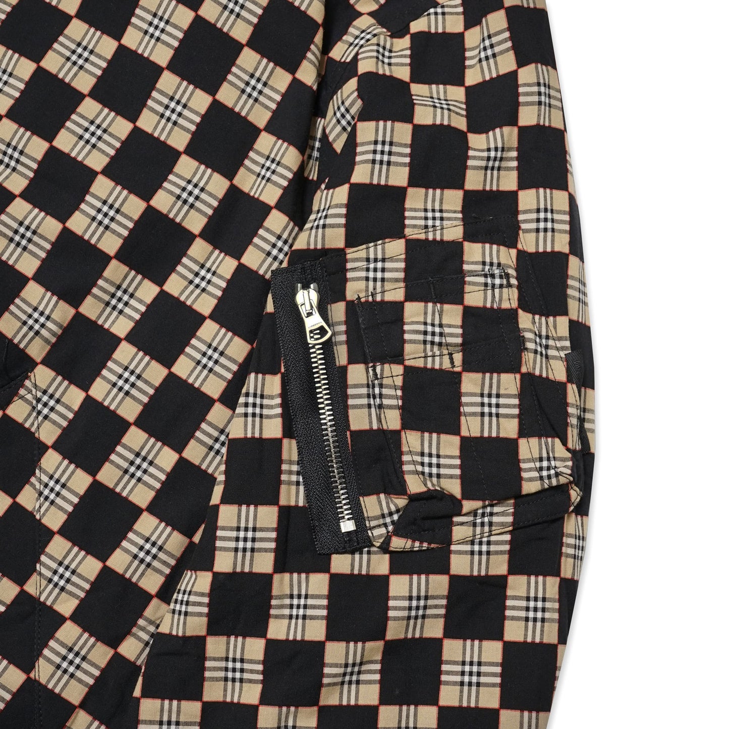BRBRY Brookland Checkered Bomber Jacket