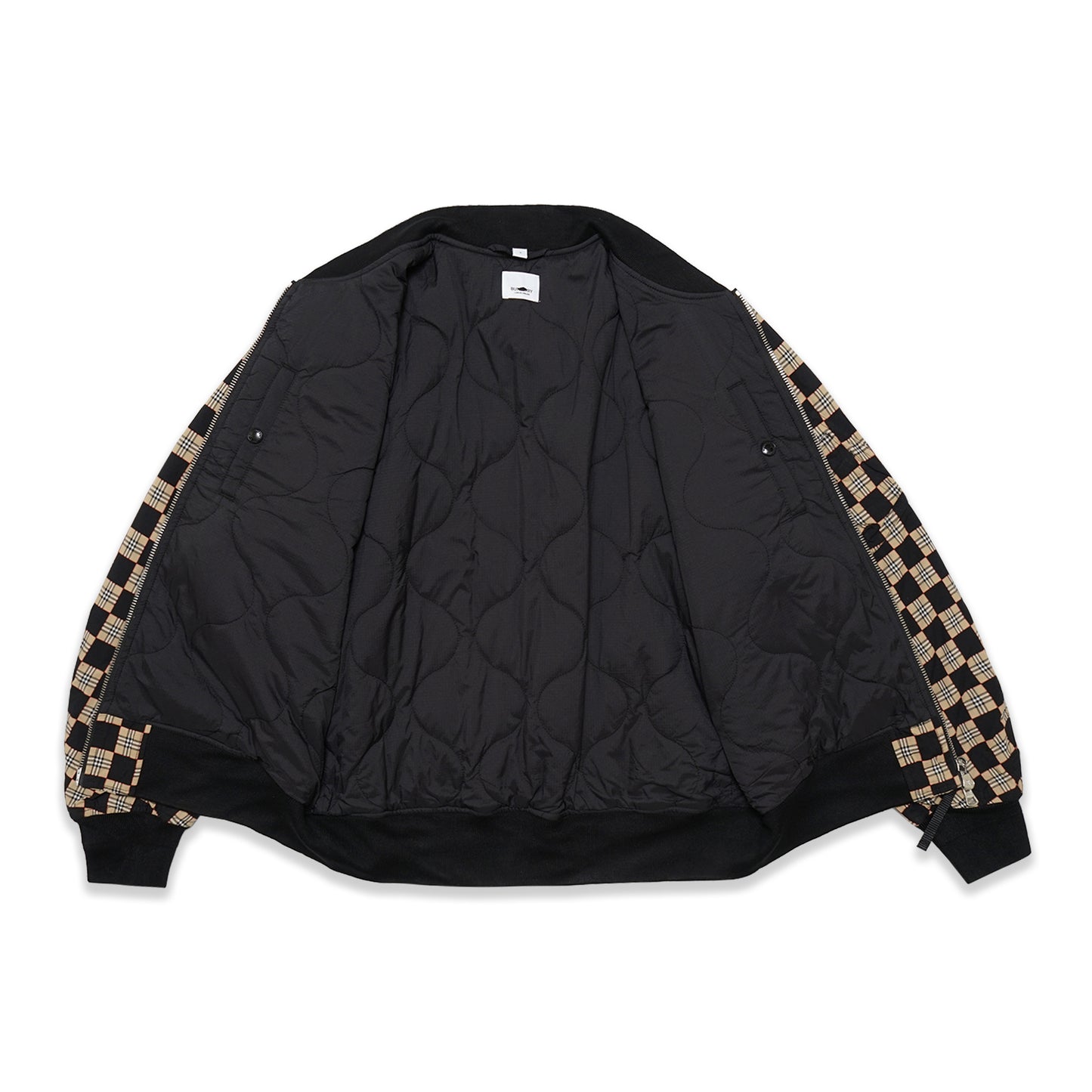 BRBRY Brookland Checkered Bomber Jacket