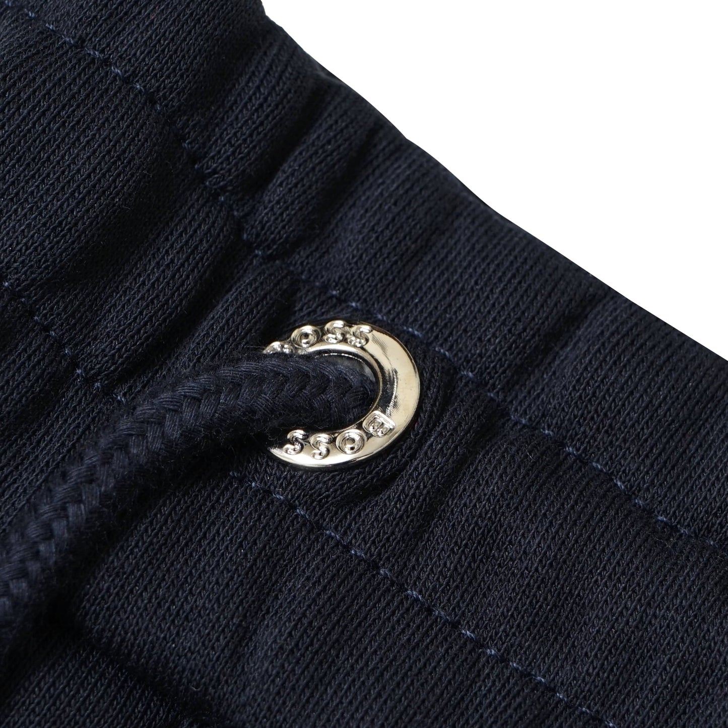 HGB Square Rubber Logo Terry Jogger Pants