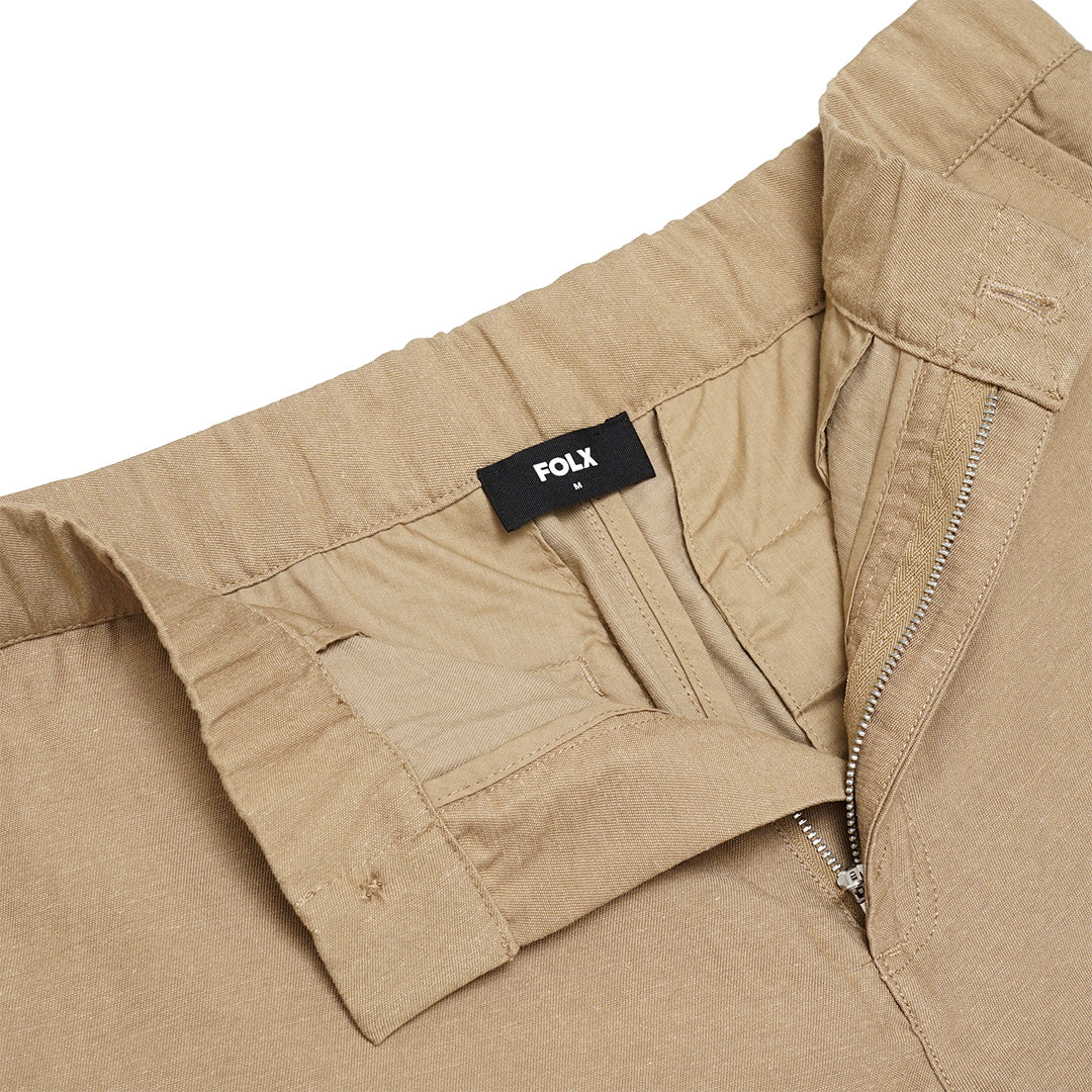 FOLX Linen Blend Long Pants