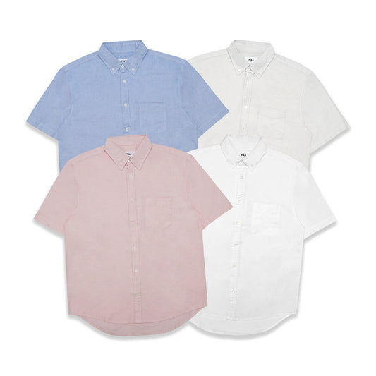 FOLX Regular Fit Oxford Short Sleeve Shirt
