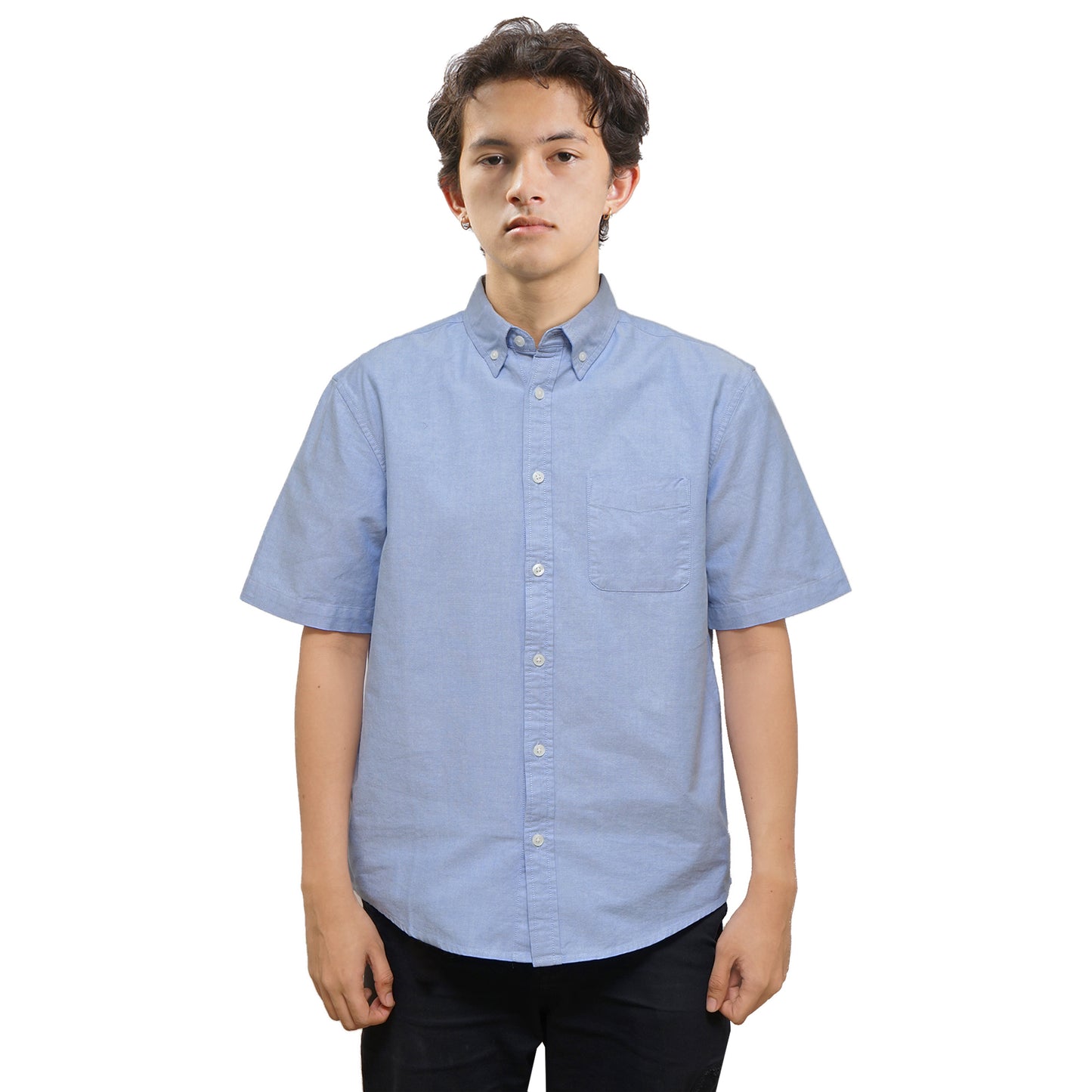 FOLX Regular Fit Oxford Short Sleeve Shirt