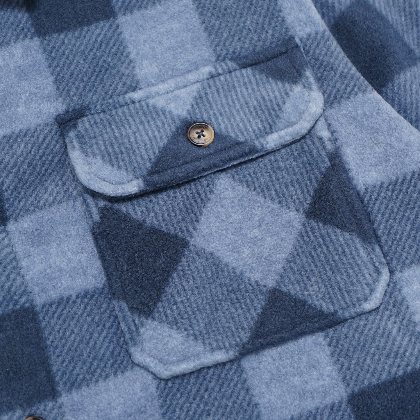 Lee Checkered Double Pockets Fleece Jacket