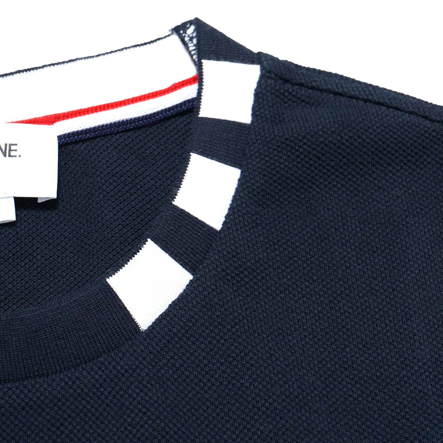 TBN Striped Collar Pique T-Shirt