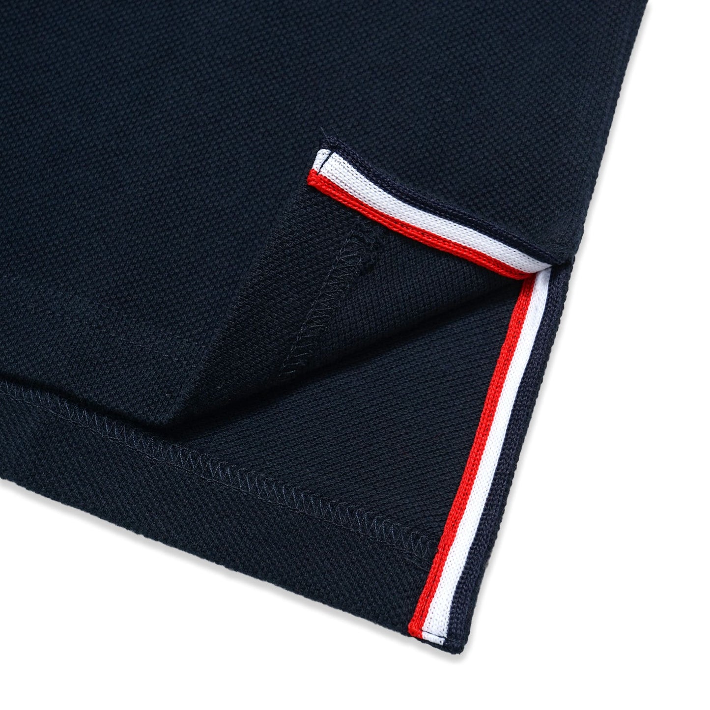 TBN Striped Collar Pique T-Shirt