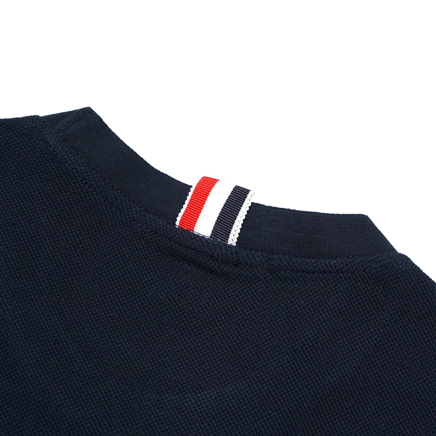 TBN Striped Collar Pique T-Shirt
