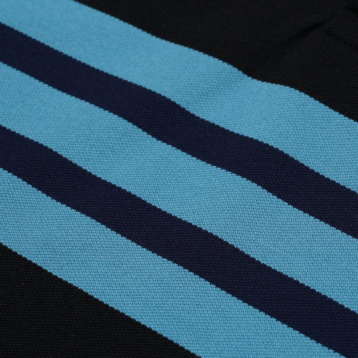 LCST Contrasting Color Stripes Pique Polo Shirt