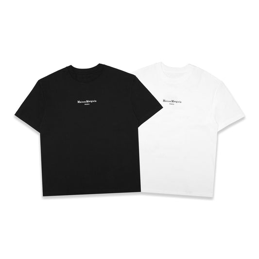 MM Back Printed Languages Text T-Shirt