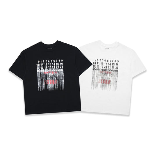 MM X New Vogue Numbers Print T-Shirt
