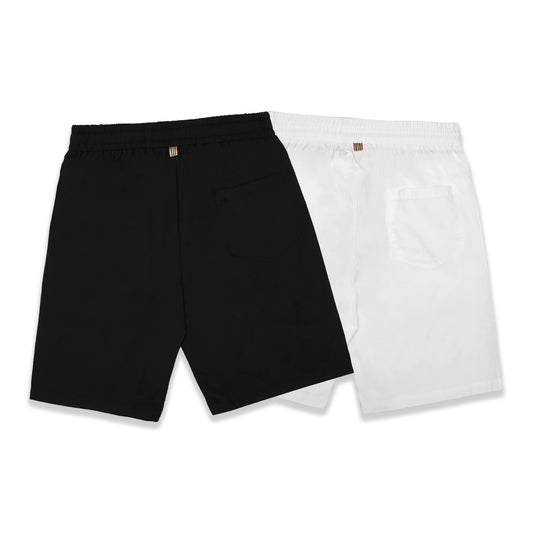 BRBRY Outline Equestrian Polyester Shorts