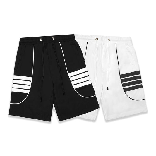TBN Casual Side Stripes Nylon Shorts