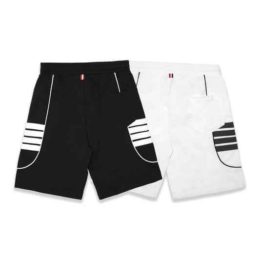 TBN Casual Side Stripes Nylon Shorts