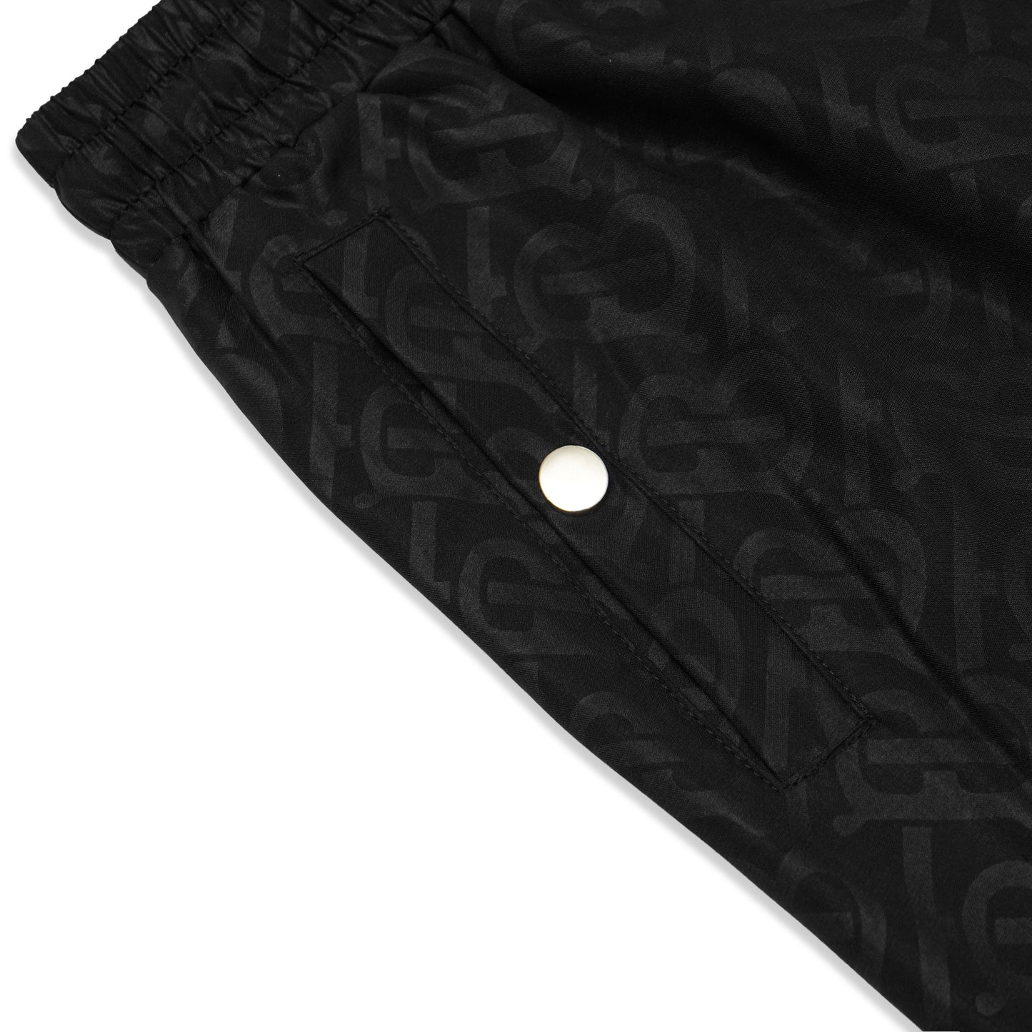 BRBRY Horse Logo Patterned Polyester Shorts