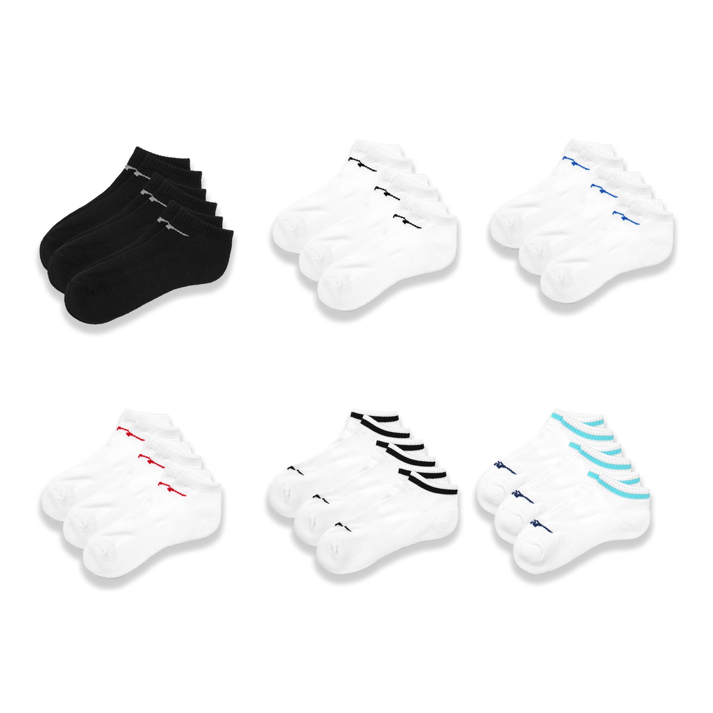 Mizuno Vital Low Socks 3-Pair Pack