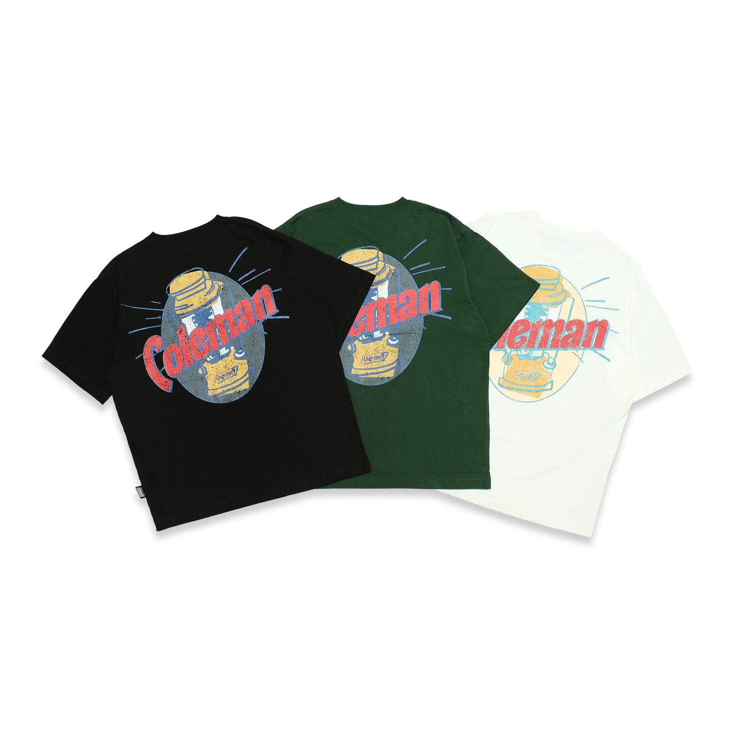 Coleman Vintage Red Text T-Shirt