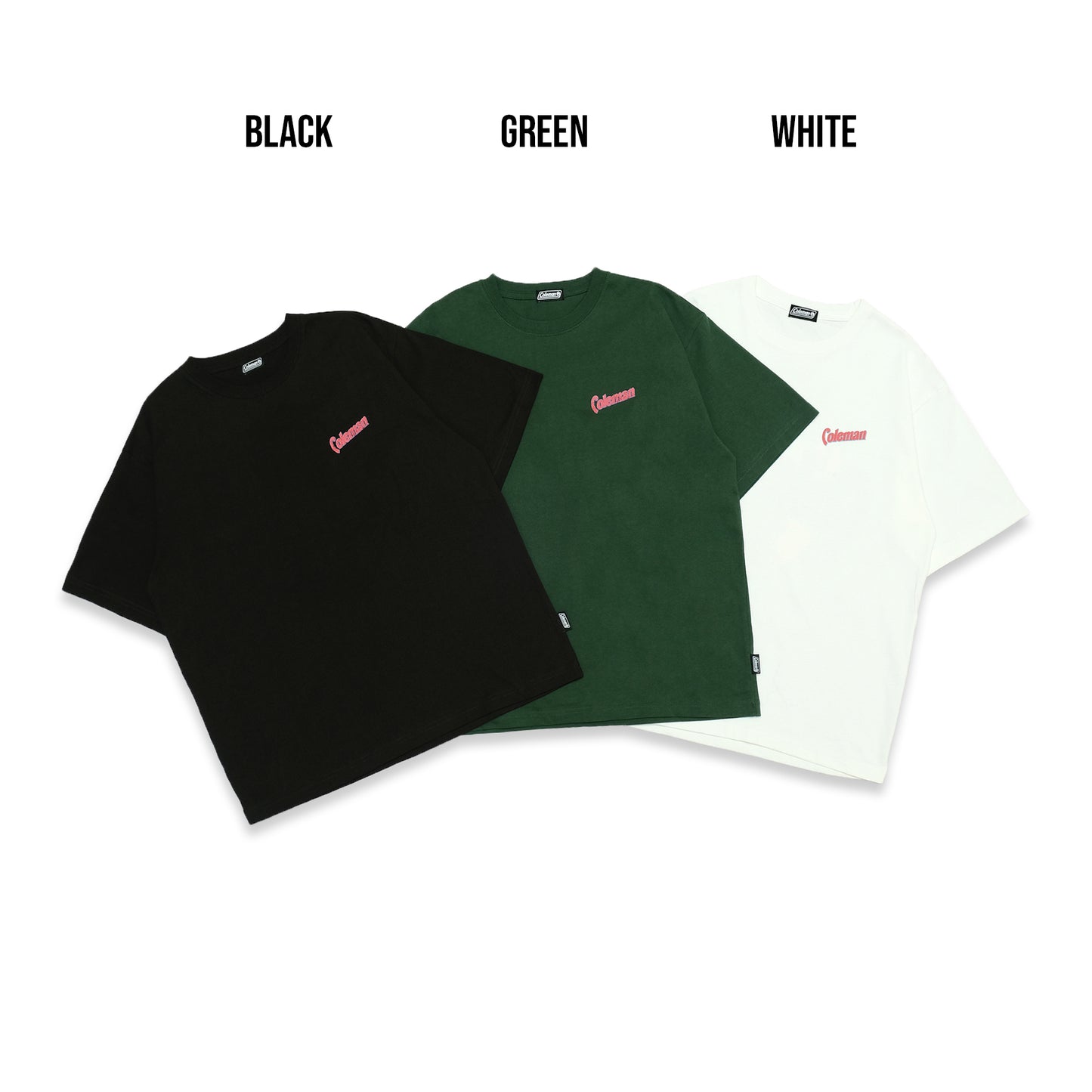 Coleman Vintage Red Text T-Shirt
