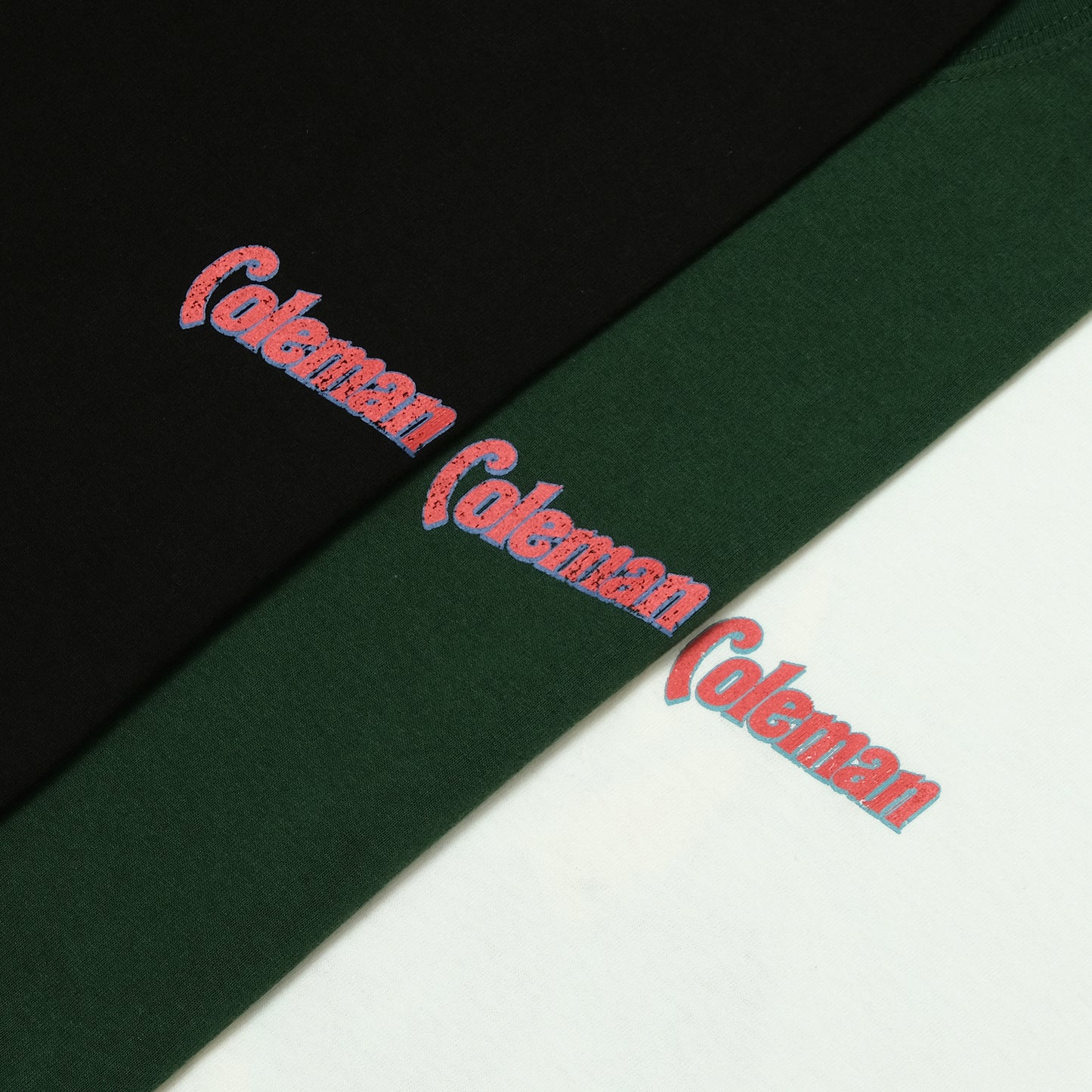 Coleman Vintage Red Text T-Shirt