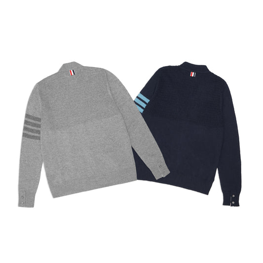 TBN Half Waffle Knit Cardigan
