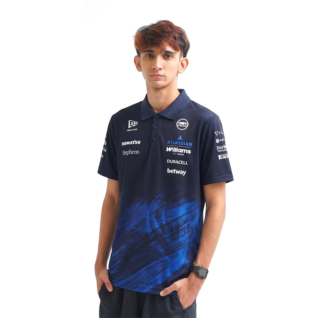 NEA X Atlassian Williams F1 Team 2026 Polo Shirt