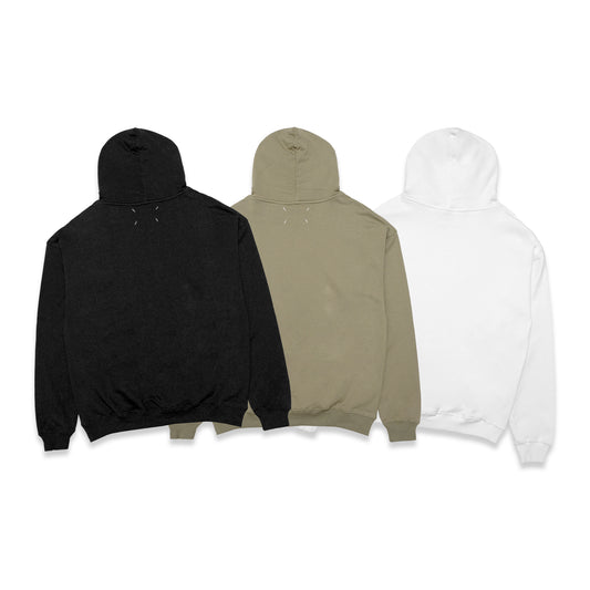 MM Short Tapes and Number Logo Hoodie