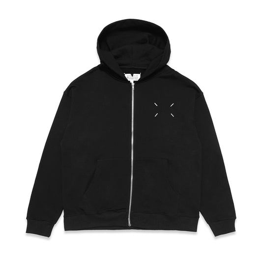 MM Line Embroidery Zip Hoodie