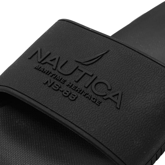 NTC Embossed Solid Logo Slide Sandal
