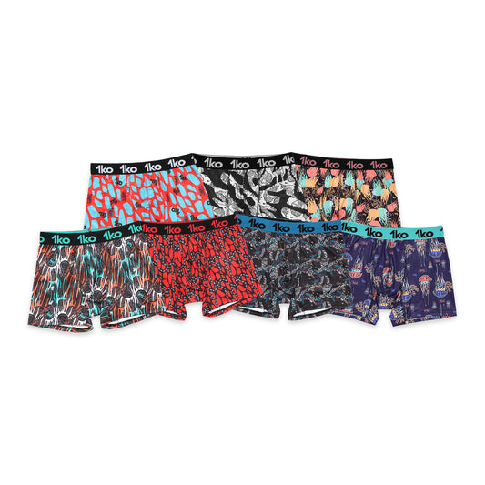 1KO Mix Pattern Boxer Trunk