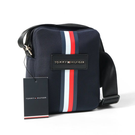 THFR Vertical Stripes Woven Reporter Bag