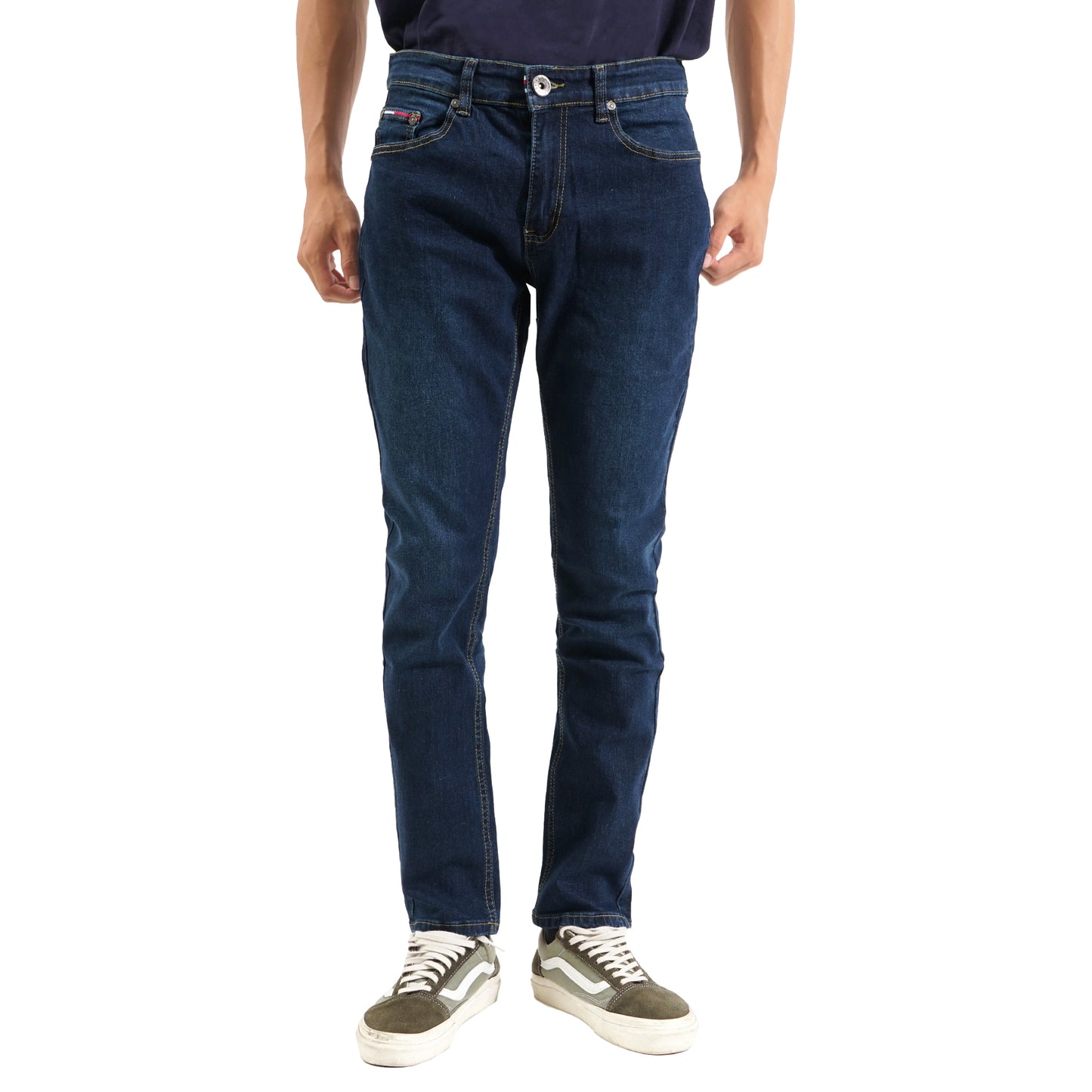THFR Reebel Distressed Pocket Slim Fit Denim Jeans