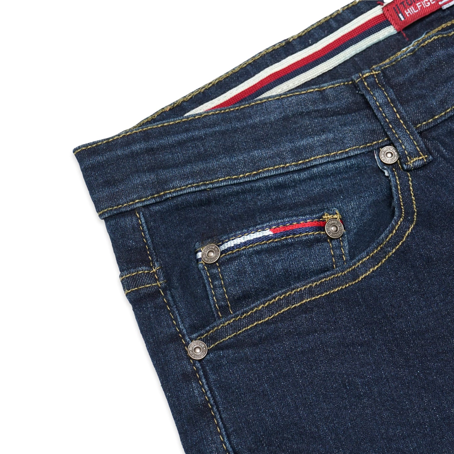 THFR Reebel Distressed Pocket Slim Fit Denim Jeans
