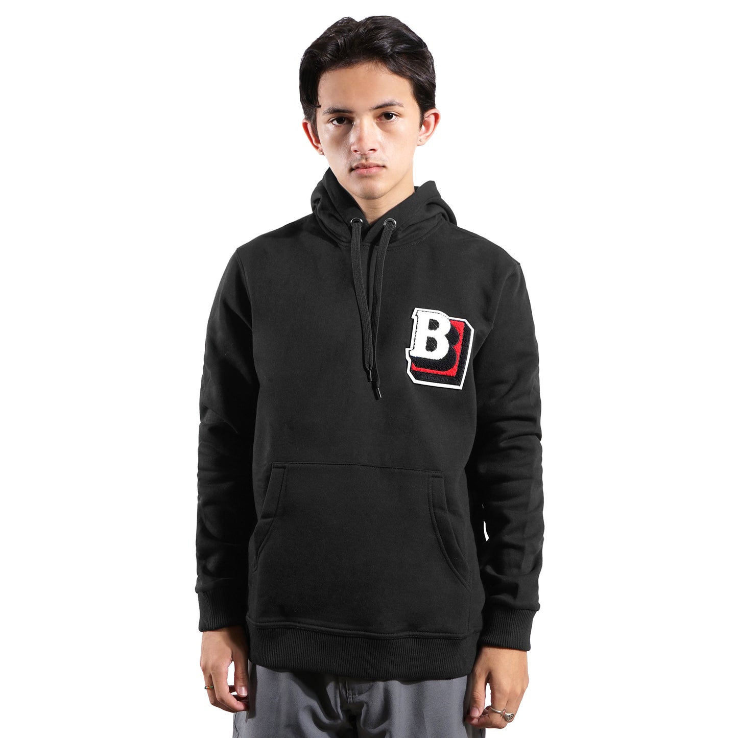 BRBRY Applique Logo Hoodie