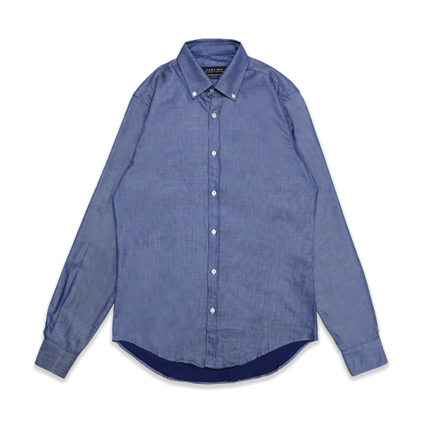 ZRA Slim Fit Pattern Long Sleeve Shirt