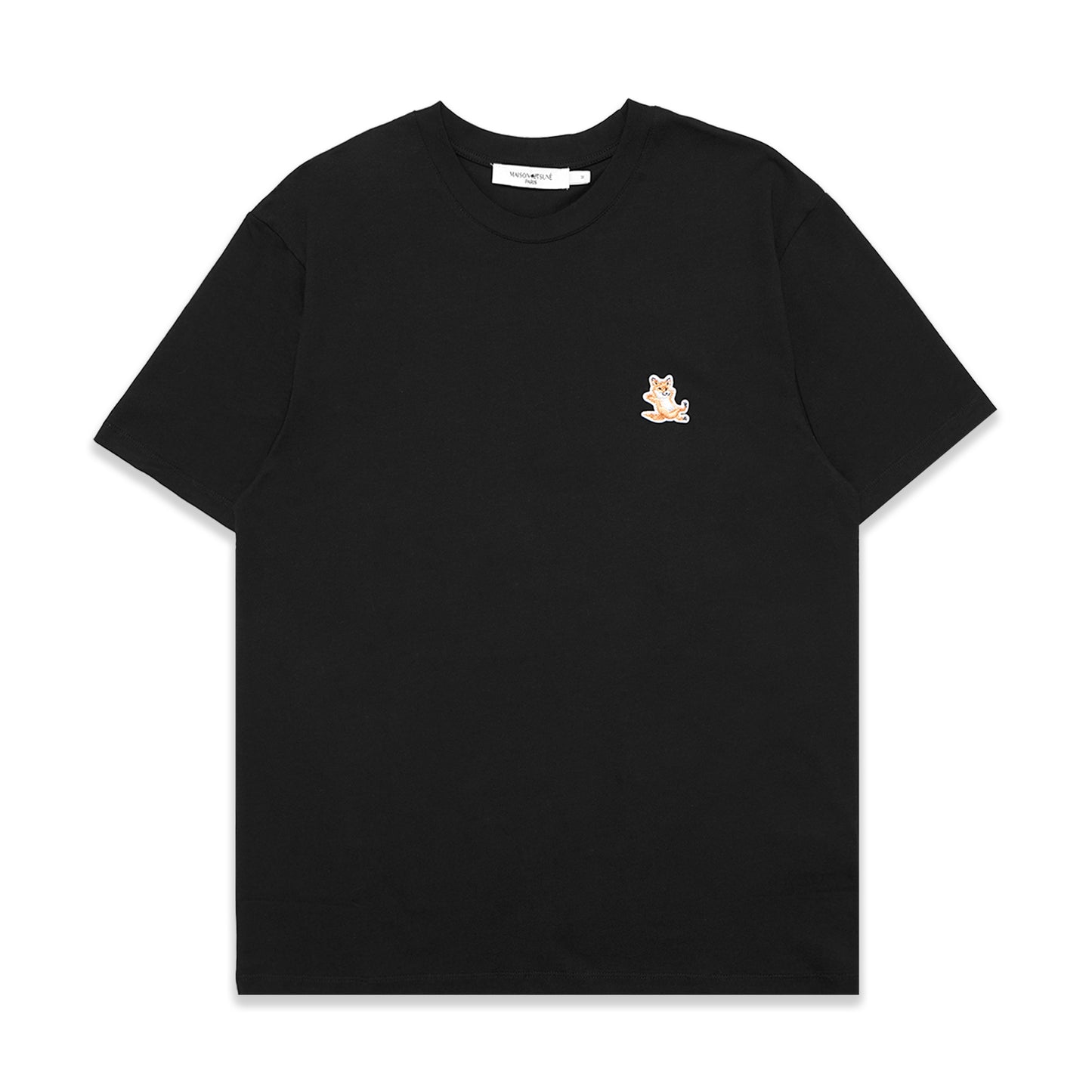 MKS Regular Fit Chillax Fox Patch T-Shirt