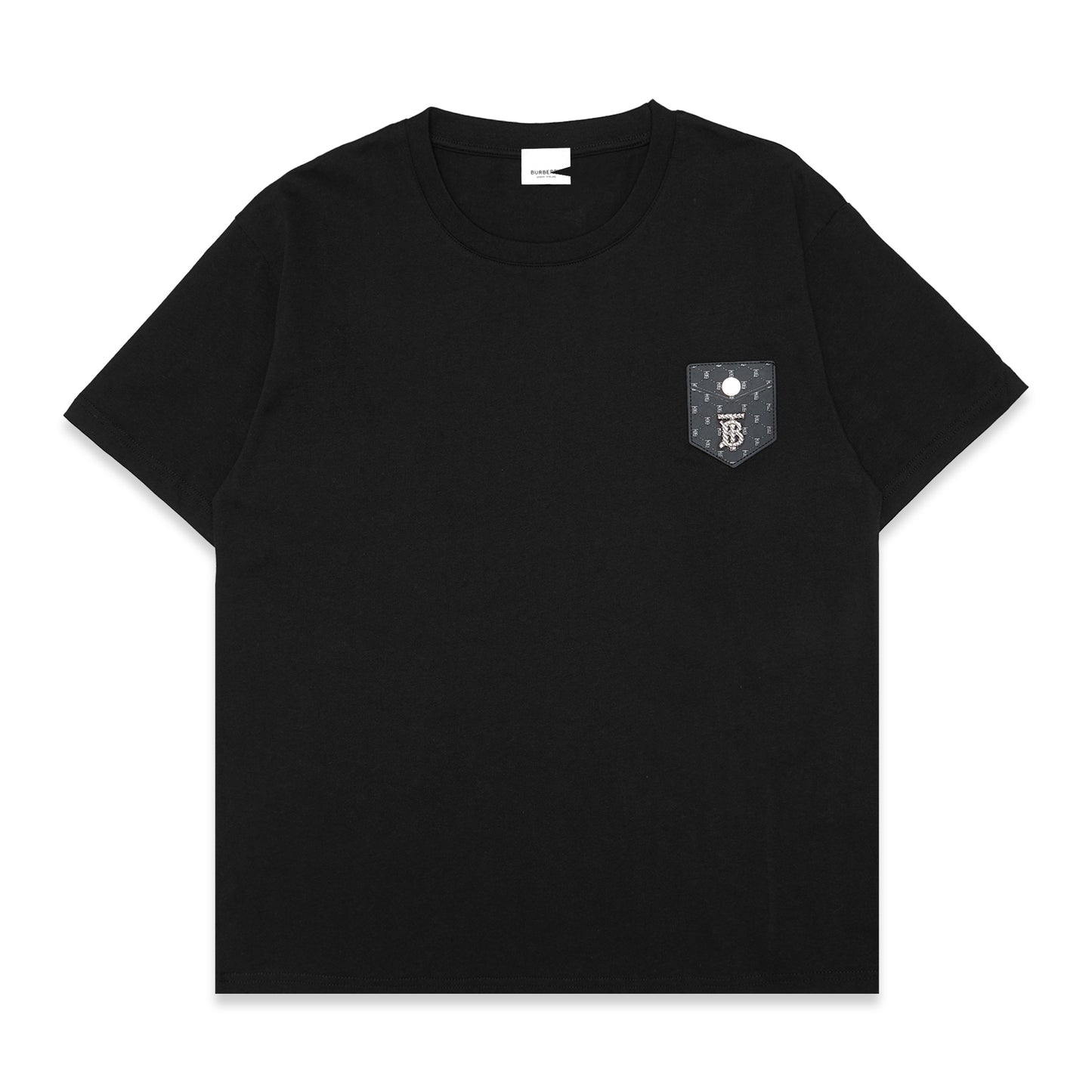 BRBRY Monogram Patch Metal Logo T-Shirt