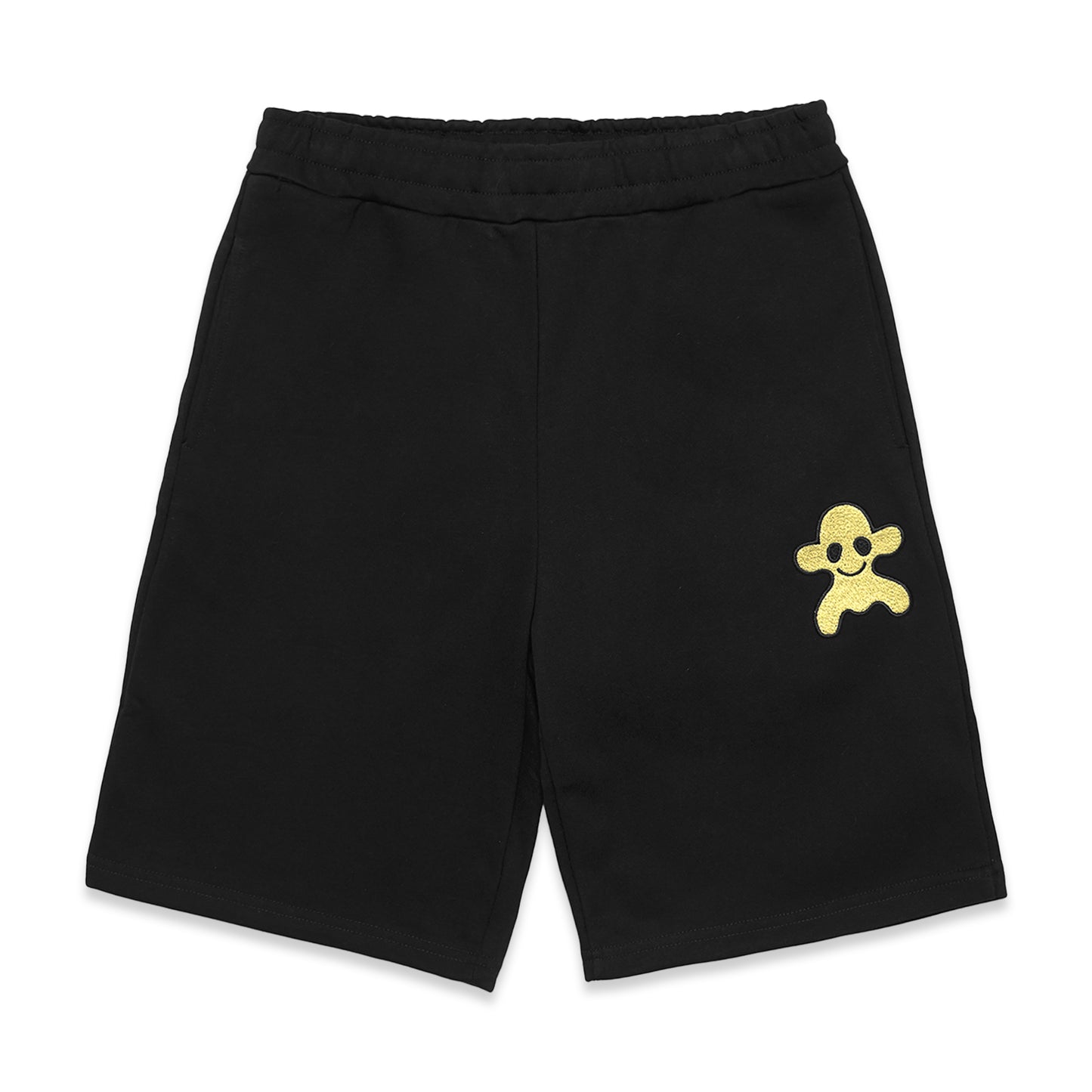 BRBRY Yellow Monster Graphic Sweat Shorts