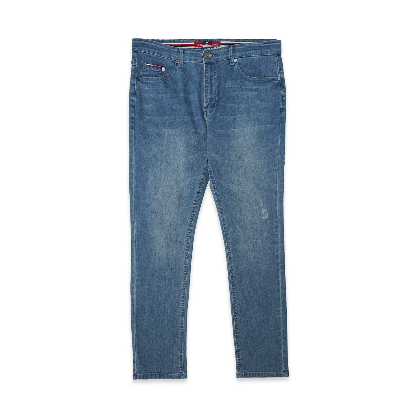 THFR Reebel Distressed Slim Fit Denim Jeans