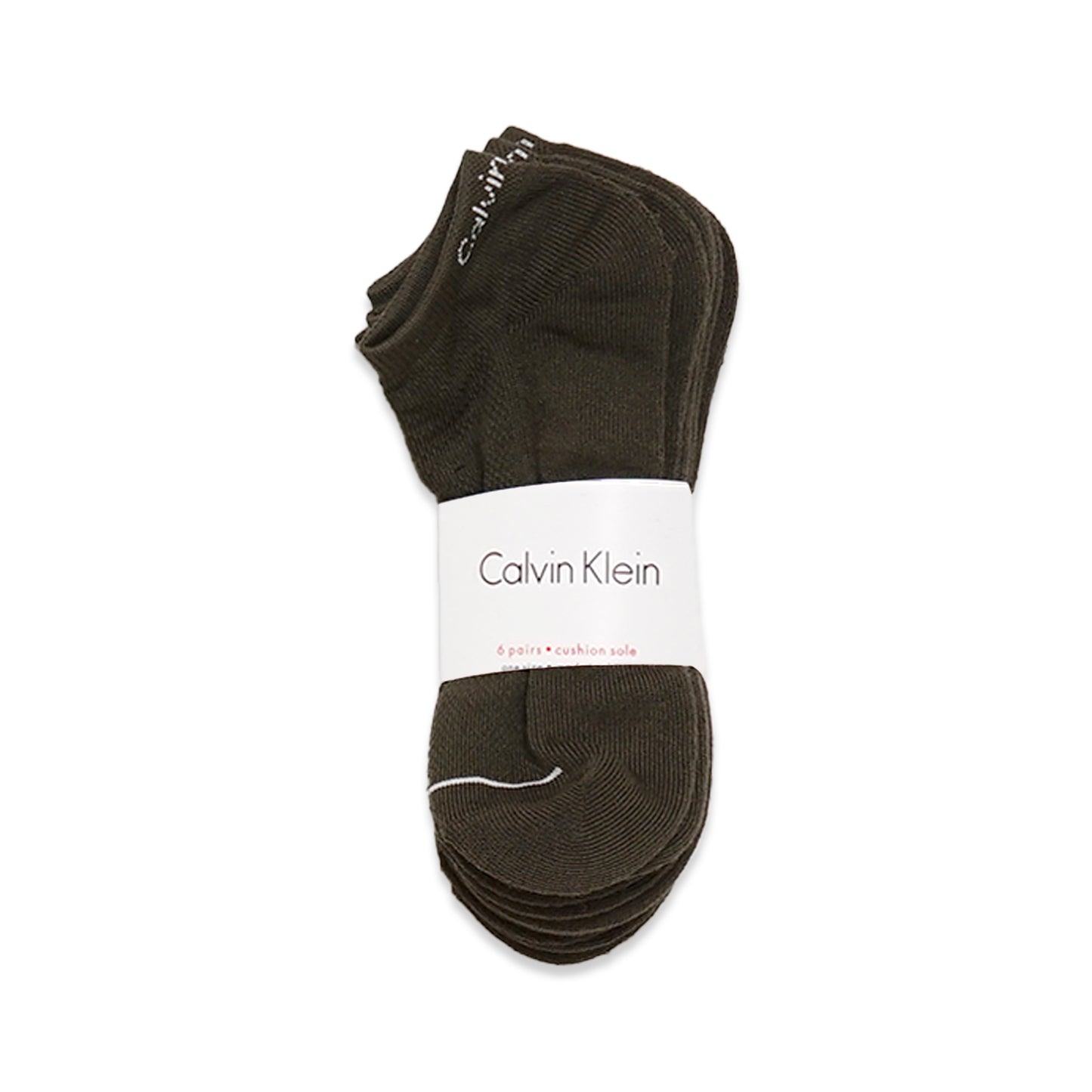 CK Cushion No Show Socks 6-Pair Pack