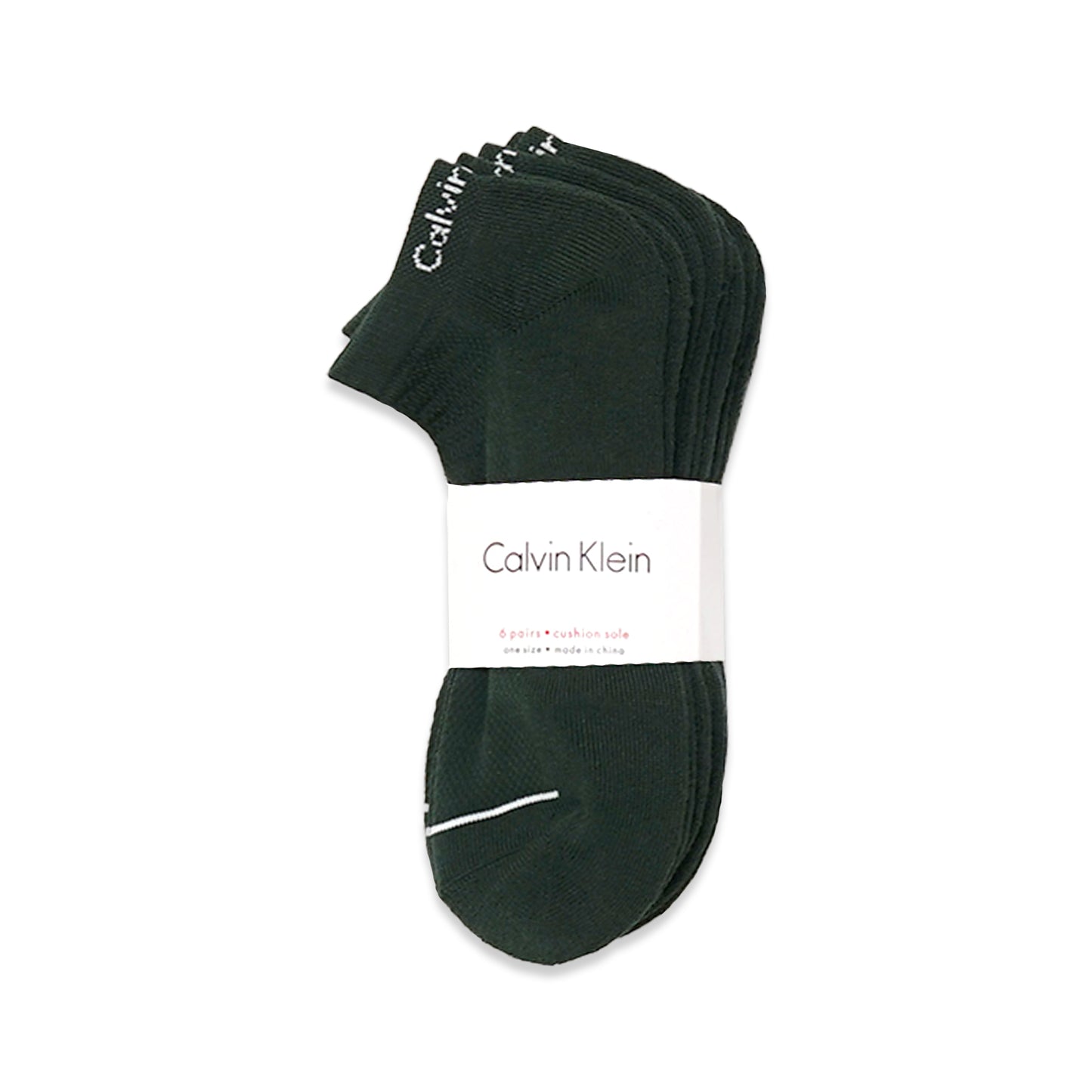 CK Cushion No Show Socks 6-Pair Pack