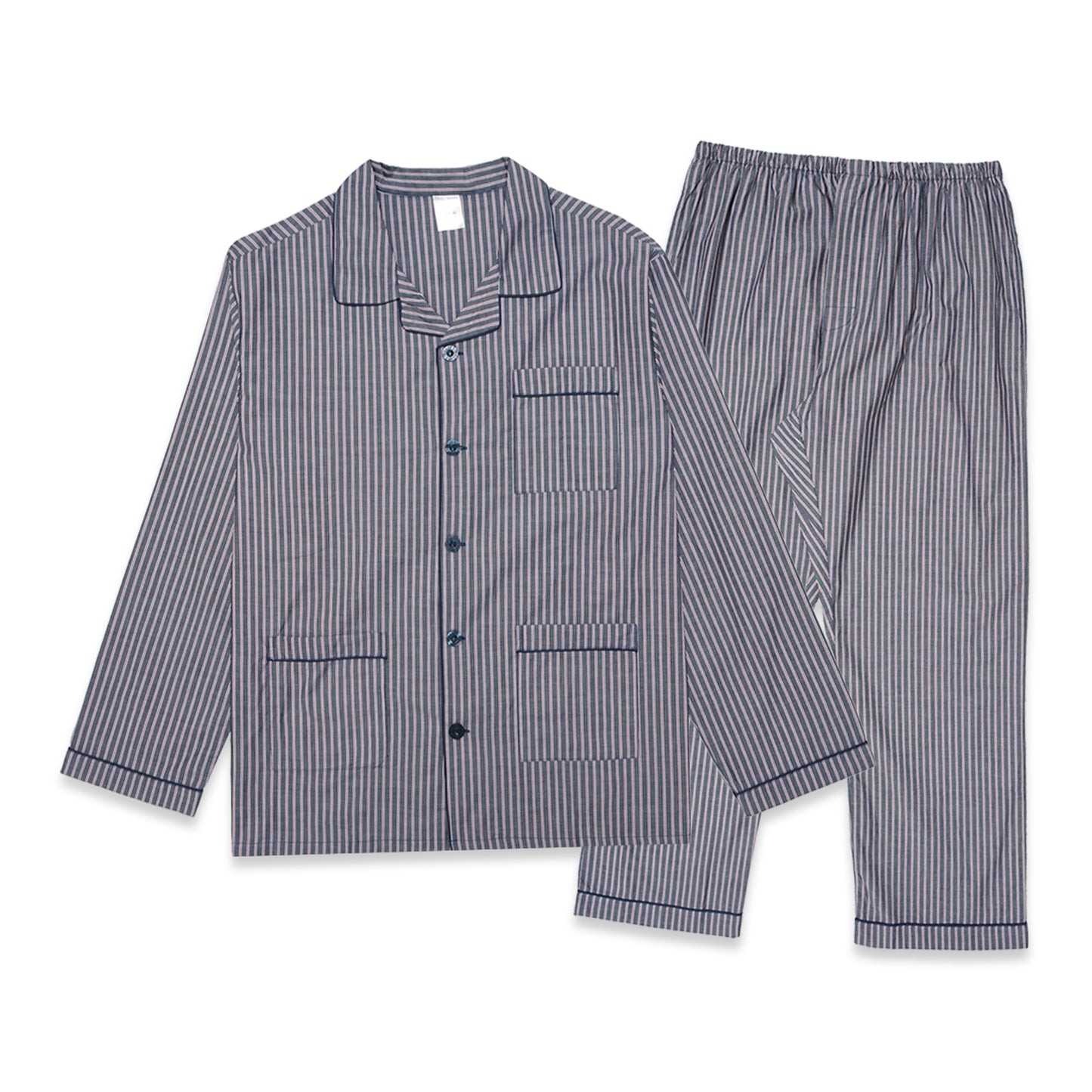 Reserve Patterned Poplin Long Sleeve Pyjama Set