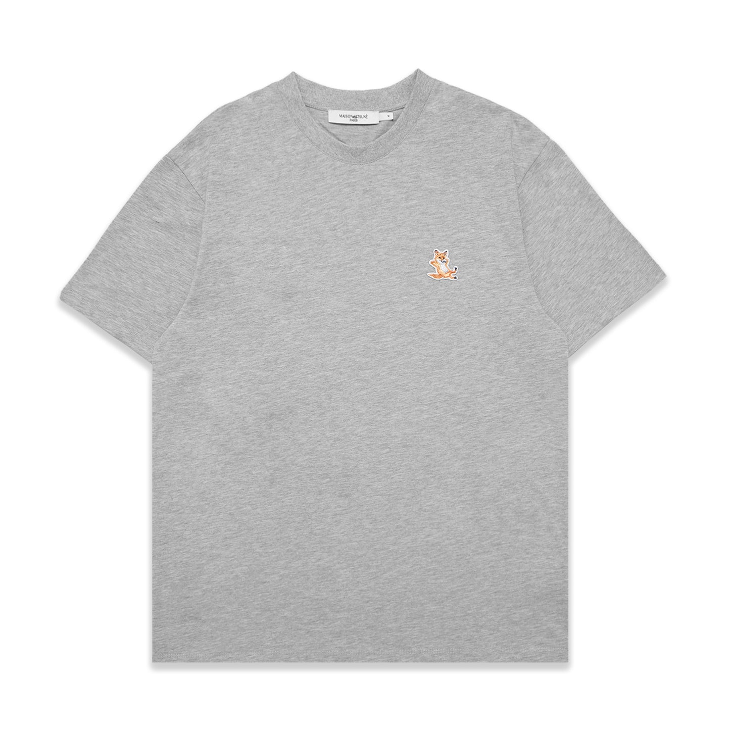MKS Regular Fit Chillax Fox Patch T-Shirt