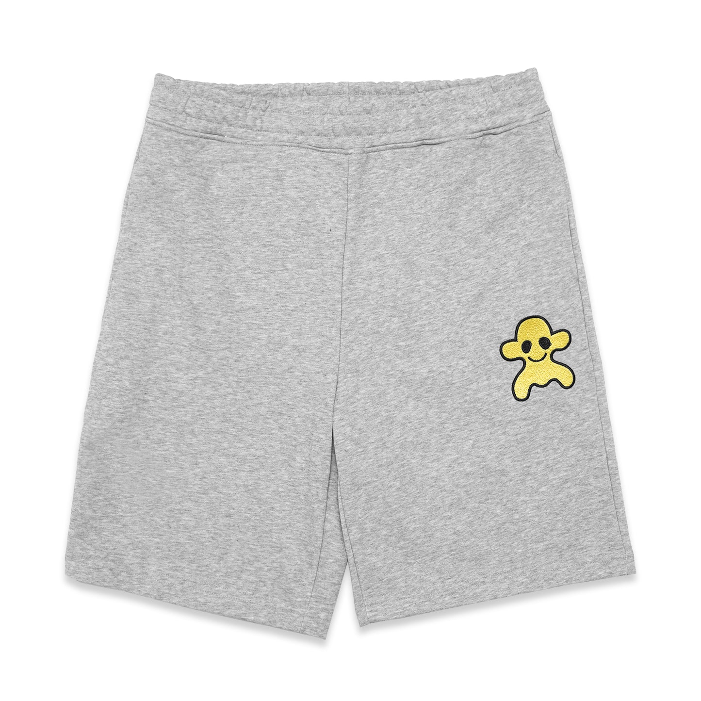 BRBRY Yellow Monster Graphic Sweat Shorts