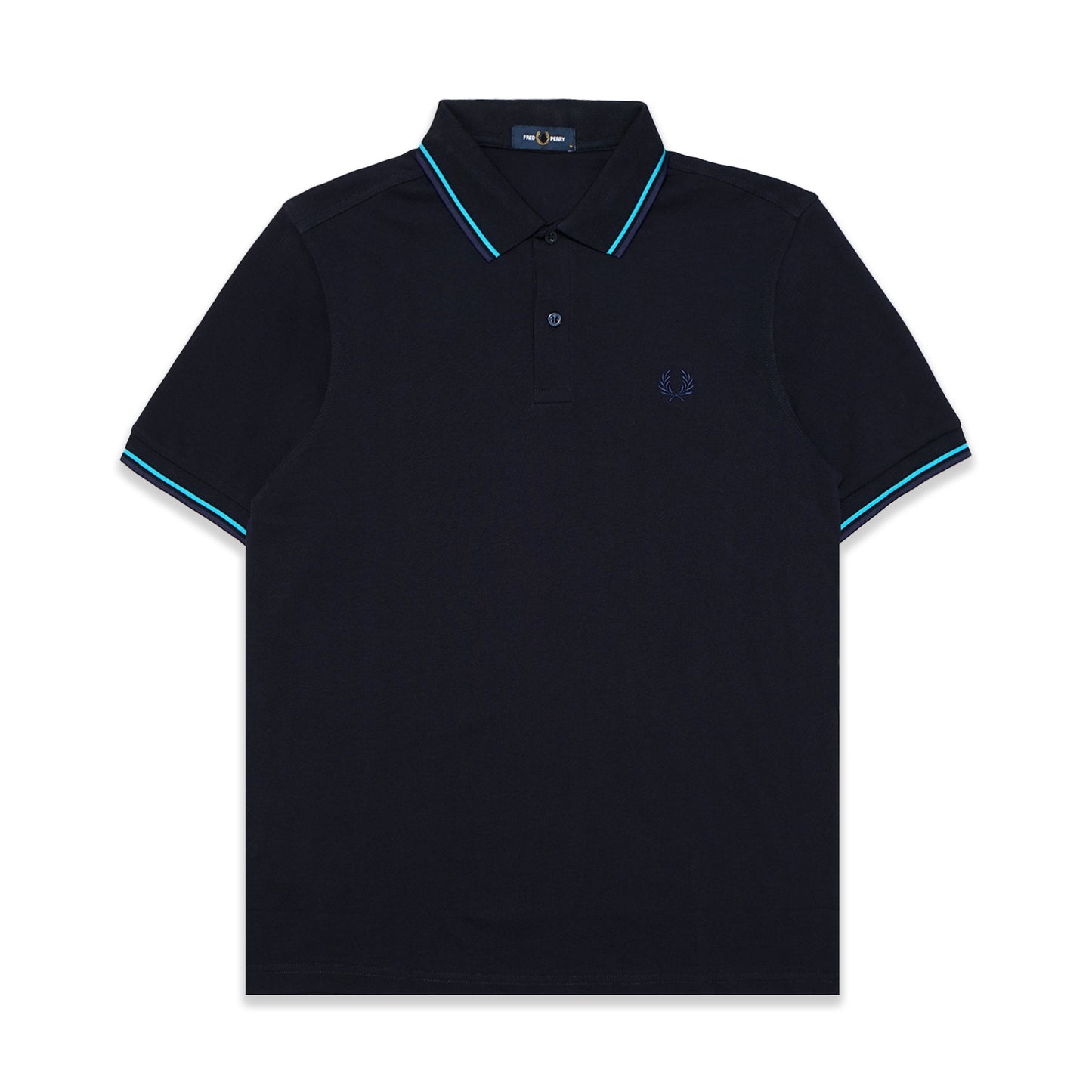 FPR Twin Tipped Blue Logo Polo Shirts